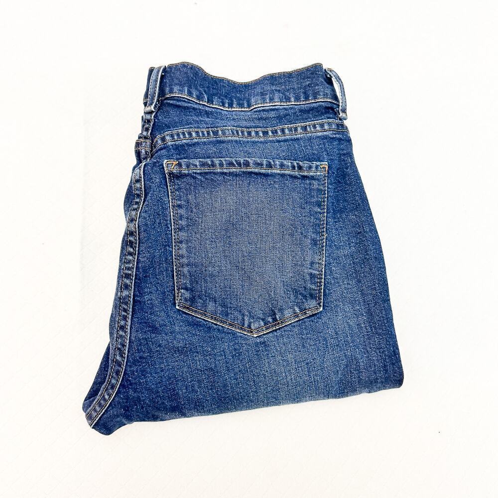 Mott & Bow Mom Jean Dark Wash Denim Zippered Pant Size 31 x 28